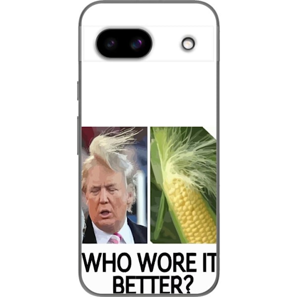 Google Pixel 8a Gennemsigtig cover Trump