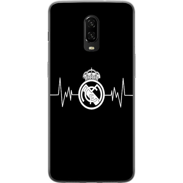 OnePlus 6T Genomskinligt Skal Real Madrid CF