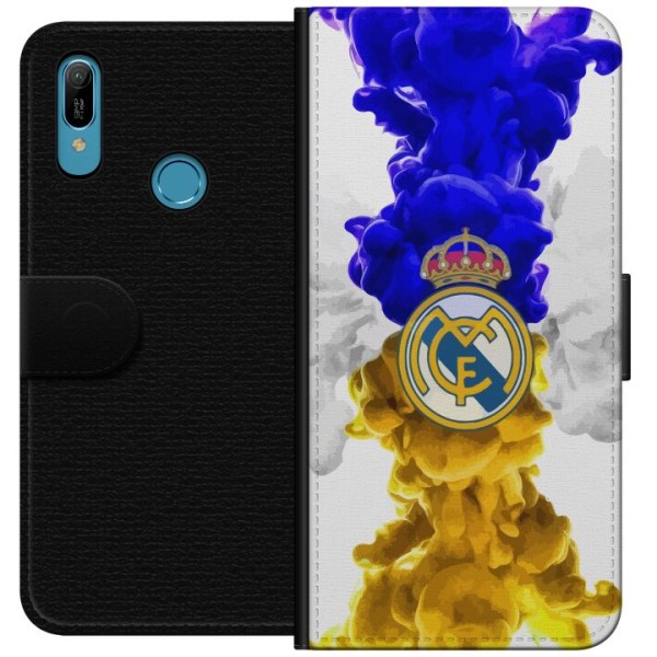 Huawei Y6 (2019) Plånboksfodral Real Madrid Färger