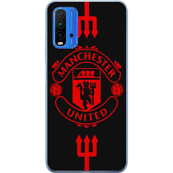 Xiaomi Redmi 9T Läpinäkyvä kuori ManchesterUnited