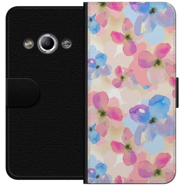 Samsung Galaxy Xcover 3 Tegnebogsetui Blomsterlykke