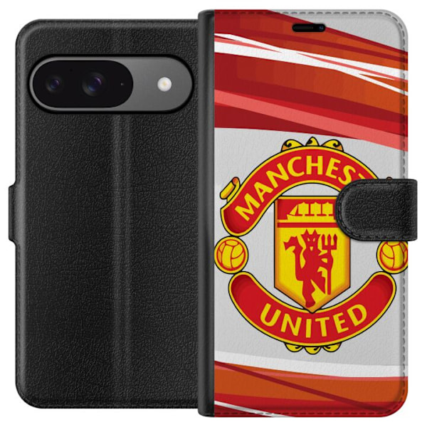 Google Pixel 9 Lompakkokotelo Manchester United F.C.