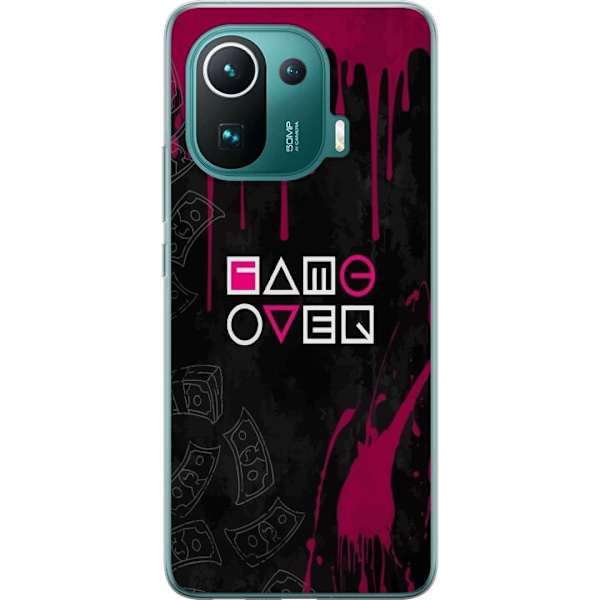 Xiaomi Mi 11 Pro Gennemsigtig cover Squid Game 2 - Game Over