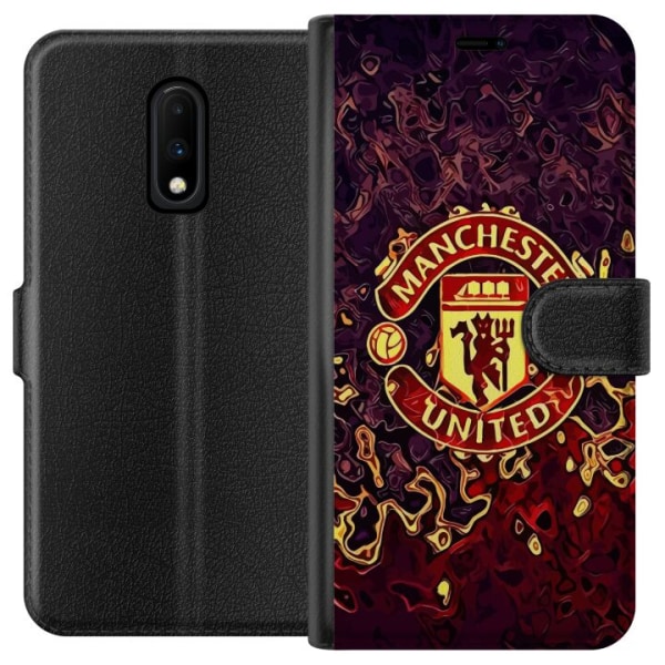OnePlus 7 Lompakkokotelo Manchester United