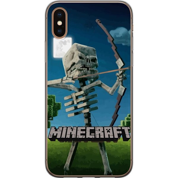 Apple iPhone XS Max Läpinäkyvä kuori A Minecraft Movie