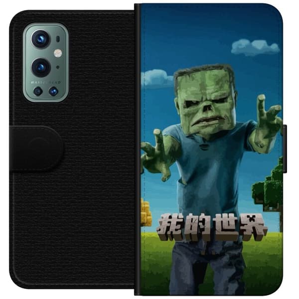 Kompatibel Tegnebogsetui til OnePlus 9 Pro A Minecraft Movie