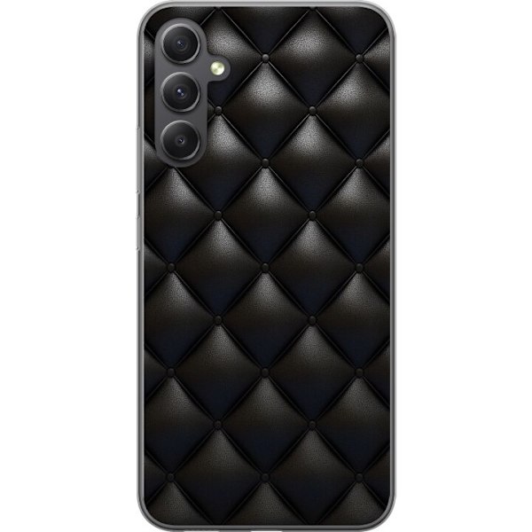 Samsung Galaxy A24 4G Cover / Mobilcover - Læder Sort