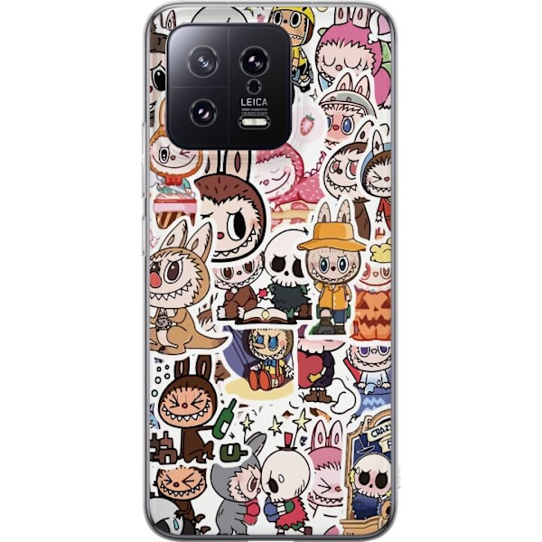 Xiaomi 13 Läpinäkyvä kuori Labubu All-Stars – POP MART Erikoispainos