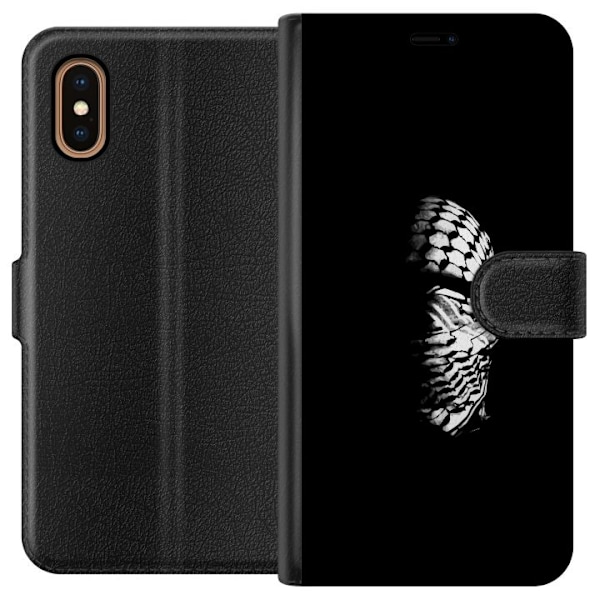 Apple iPhone XS Max Lompakkokotelo Keffiyeh-kuviointi - klassi