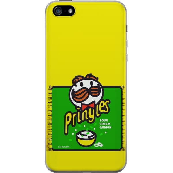 Kompatibel Mobilcover til Apple iPhone 5 Pringles gul