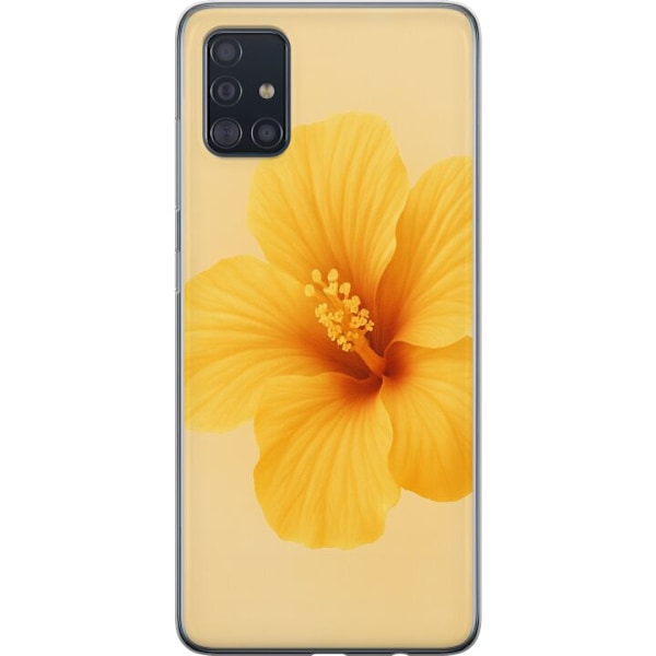 Samsung Galaxy A51 Genomskinligt Skal Lemon Zing