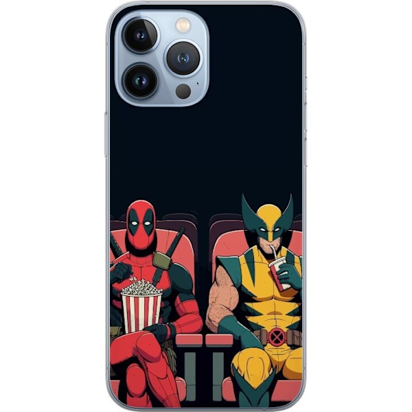 Apple iPhone 13 Pro Max Läpinäkyvä kuori Deadpool & Wolveri