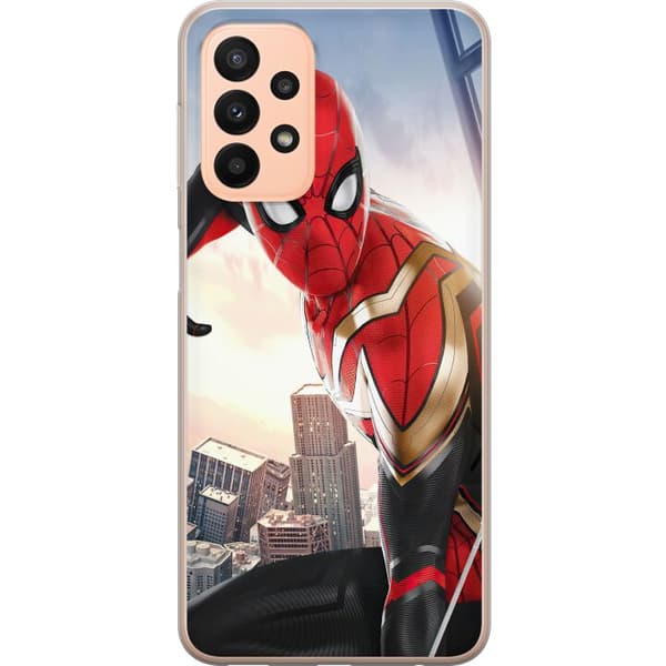 Kompatibelt Mobilskal till Samsung Galaxy A23 Spiderman