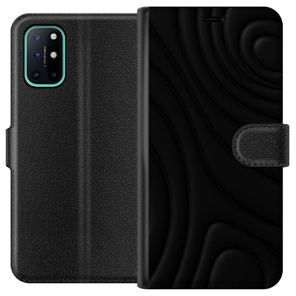 OnePlus 8T Lompakkokotelo Tummat Aallot