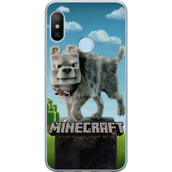Xiaomi Mi A2 Lite Läpinäkyvä kuori A Minecraft Movie