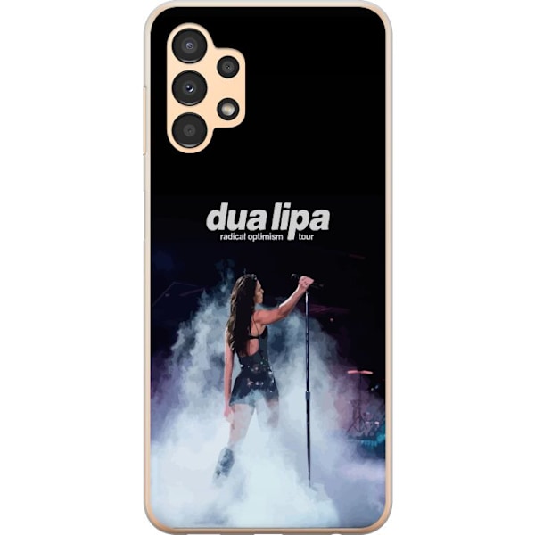 Samsung Galaxy A13 Gennemsigtig cover Dua Lipa – Signature L