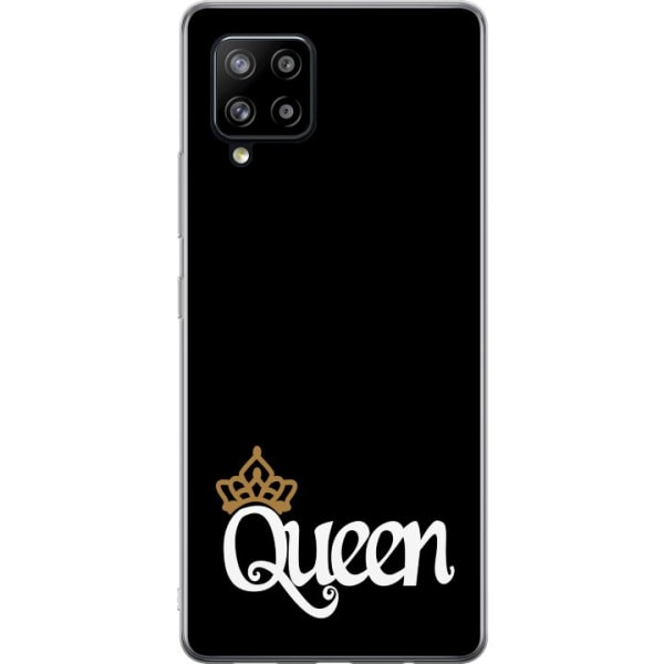 Samsung Galaxy A42 5G Läpinäkyvä kuori Kuningatar