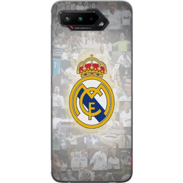 Asus ROG Phone 5 Gennemsigtig cover Real Madrid