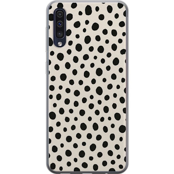 Samsung Galaxy A50 Läpinäkyvä kuori Dot Dance