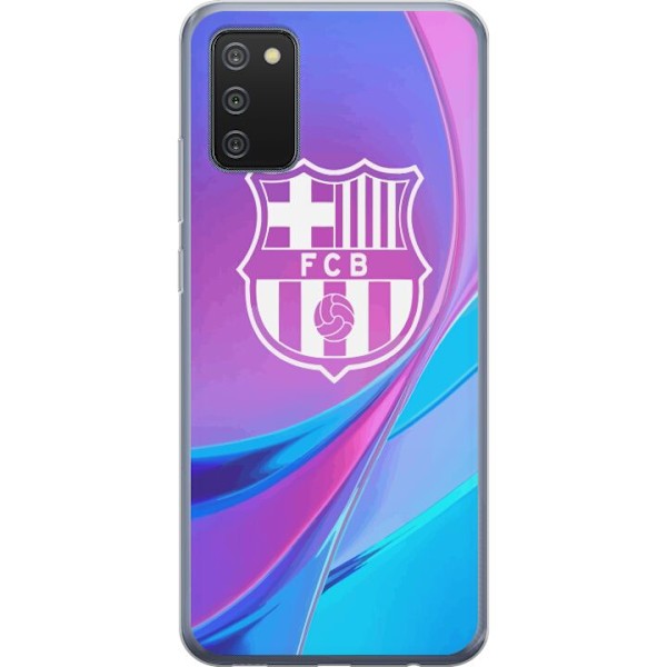 Samsung Galaxy A02s Gennemsigtig cover FC Barcelona