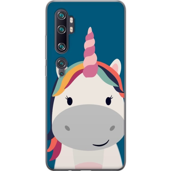 Xiaomi Mi Note 10 Pro Genomskinligt Skal Enhörning / Unicorn
