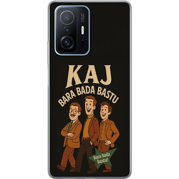 Xiaomi 11T Gjennomsiktig deksel Kaj Bara Bada Sauna Festival