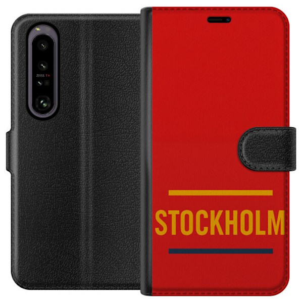 Sony Xperia 1 IV Lompakkokotelo Stockholm – Hockey