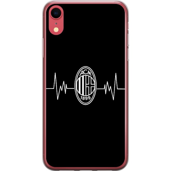 Apple iPhone XR Gjennomsiktig deksel AC Milan