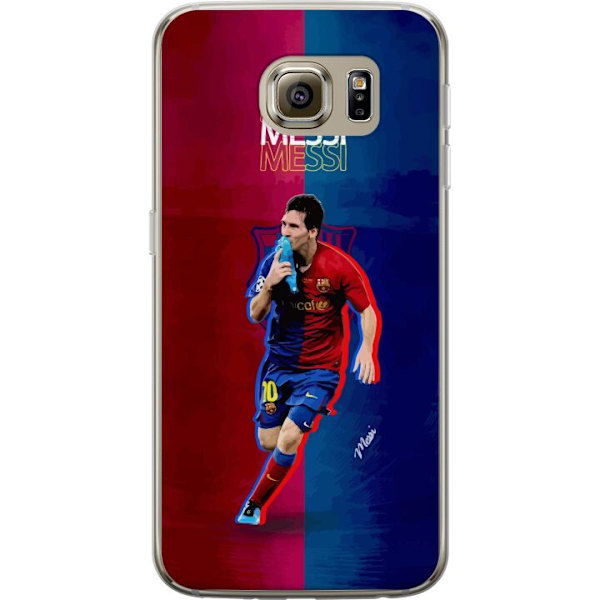 Samsung Galaxy S6 Läpinäkyvä kuori Messi