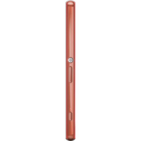 Sony Xperia Z3 Compact Läpinäkyvä kuori Punainen Susi