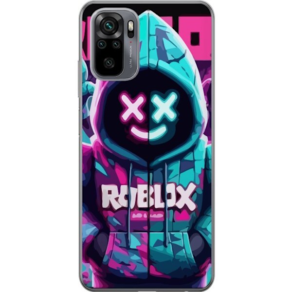 Xiaomi Redmi Note 10 Gennemsigtig cover Roblox