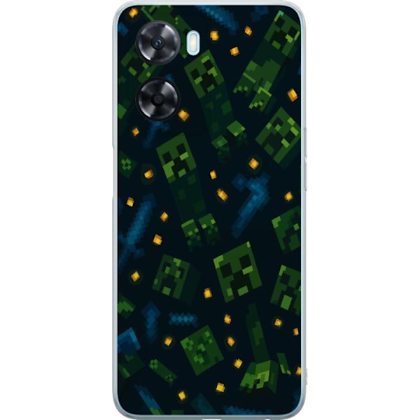 OnePlus Nord N20 SE Gennemsigtig cover Minecraft Dungeons Mob