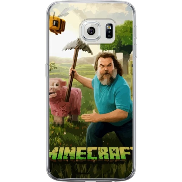 Samsung Galaxy S6 edge Läpinäkyvä kuori A Minecraft Movie