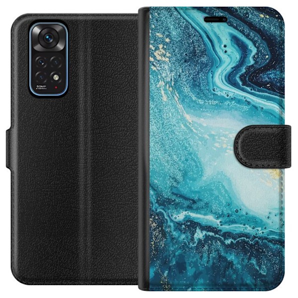 Xiaomi Redmi Note 11 Tegnebogsetui Marmur