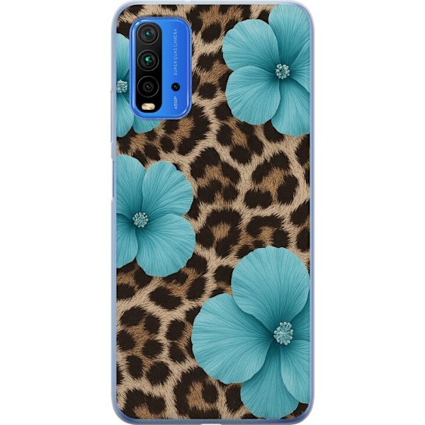 Xiaomi Redmi 9T Gennemsigtig cover Blossom Beast
