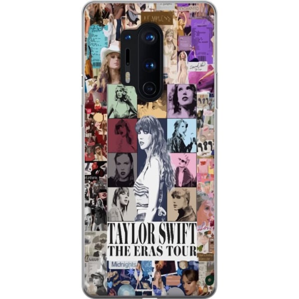 OnePlus 8 Pro Genomskinligt Skal Taylor Swift - Eras