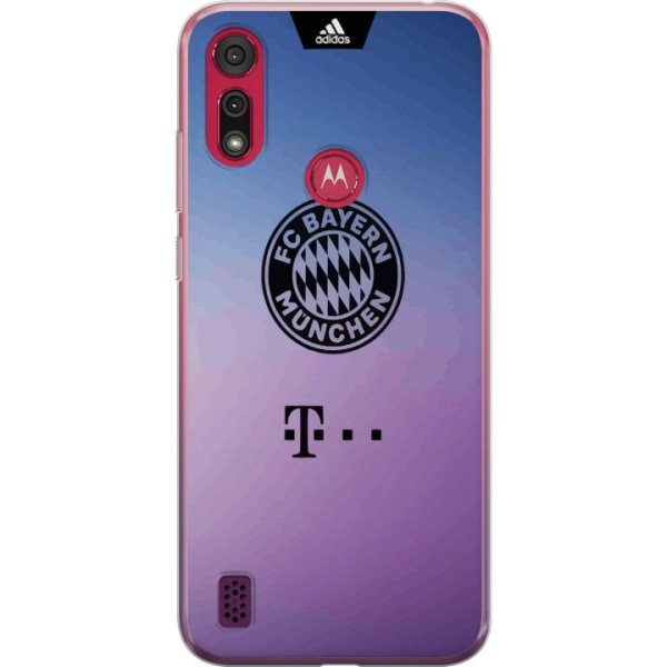 Motorola Moto E6s (2020) Gennemsigtig cover FC Bayern