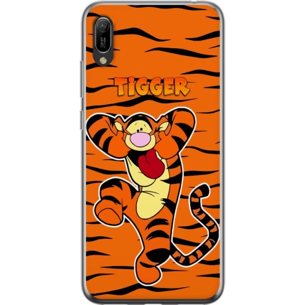 Huawei Y6 Pro (2019) Gennemsigtig cover Tiger