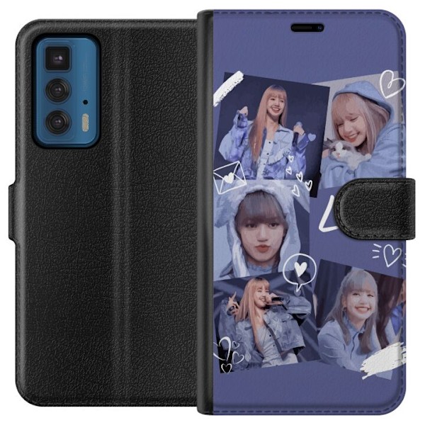 Motorola Edge 20 Pro Lompakkokotelo Lisa Blackpink – Aesthet