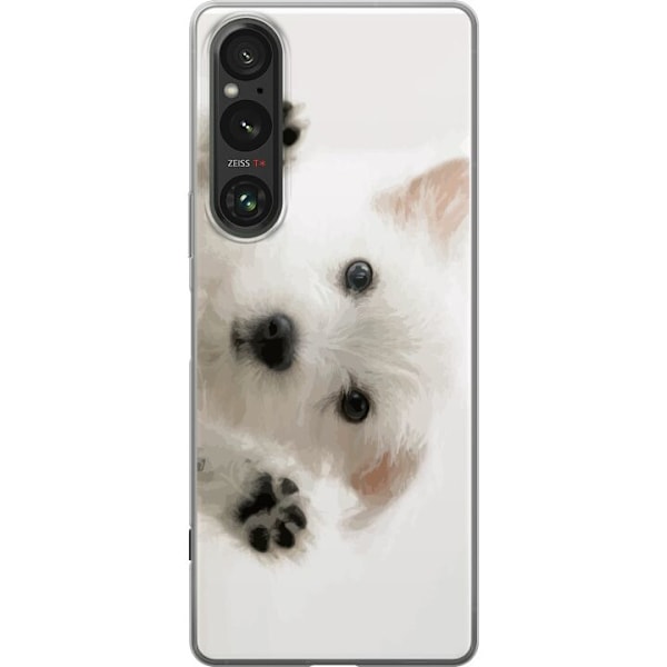 Sony Xperia 1 V Gjennomsiktig deksel Hund