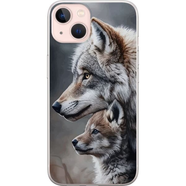 Kompatibel Mobilcover til Apple iPhone 13 Ulve Vilde Ulv Dyr Mystik