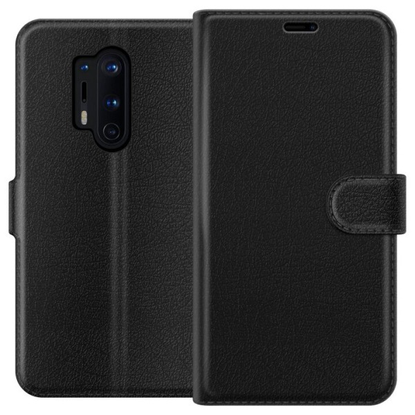 OnePlus 8 Pro Sort Etui PU