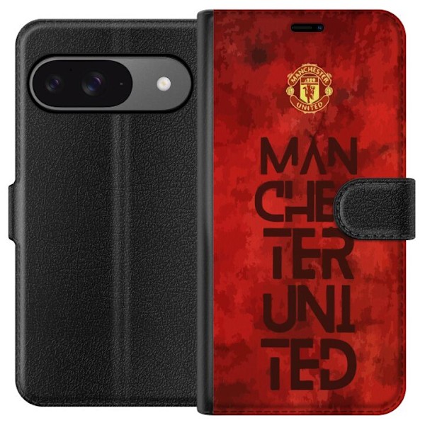 Google Pixel 9 Pro Tegnebogsetui Manchester United