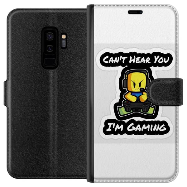 Kompatibel Tegnebogsetui til Samsung Galaxy S9+ Roblox Spil