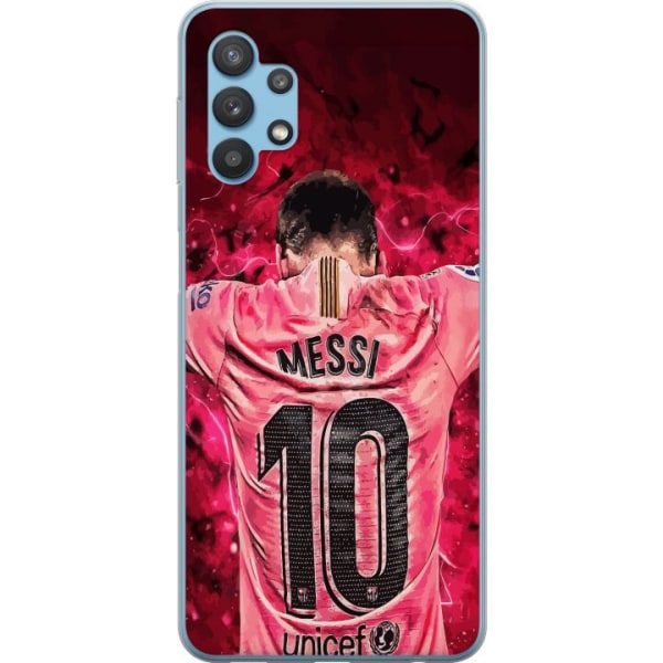 Samsung Galaxy A32 5G Läpinäkyvä kuori Messi