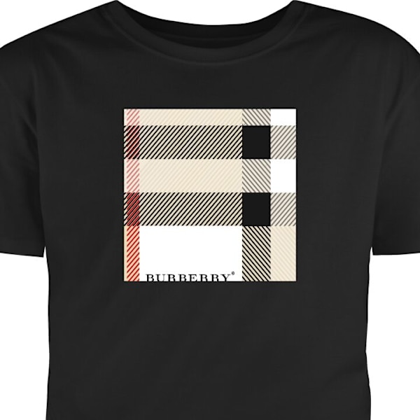 T-shirt för Vuxen | Klassisk Vuxen-T-shirt Burberry svart XXL