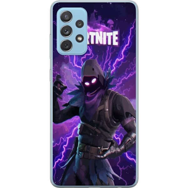 Samsung Galaxy A72 5G Gennemsigtig cover Fortnite Raven