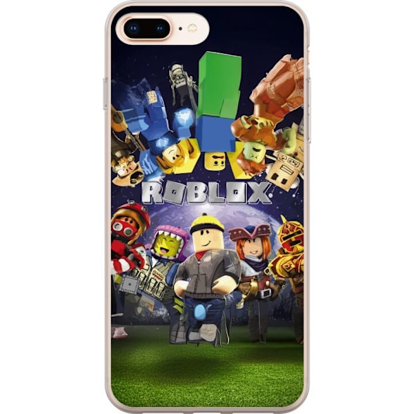 Apple iPhone 8 Plus Gjennomsiktig deksel Roblox Verden - Spill