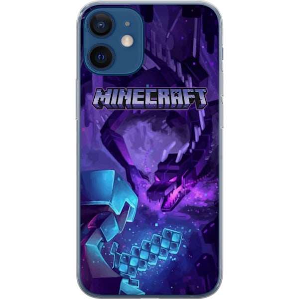Kompatibelt Mobildeksel til Apple iPhone 12 Minecraft