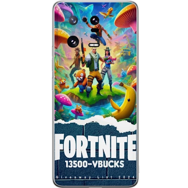 Xiaomi 13 Pro Gjennomsiktig deksel Fortnite